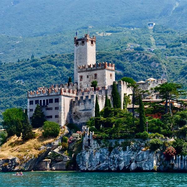 BaitoneAlpino empfehlt: Schloss von Malcesine